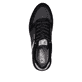Schwarze Rieker Herren Sneaker Low 07002-00 mit super leichter Sohle. Schuh von oben.