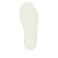 Beige Rieker Damen Sneaker Low L9800-80 in Löcheroptik mit einer Schnürung. Schuh Laufsohle.
