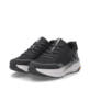 Schwarze Rieker Sport Herren Sneaker Low U4501-00. Schuhpaar seitlich schräg.
