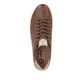 Braune Rieker Herren Sneaker Low U0704-24 mit TR-Sohle mit weichem EVA-Inlet. Schuh von oben.