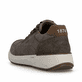 Beige Rieker Herren Sneaker Low 11504-64 mit Reißverschluss sowie Extraweite H. Schuh von hinten.
