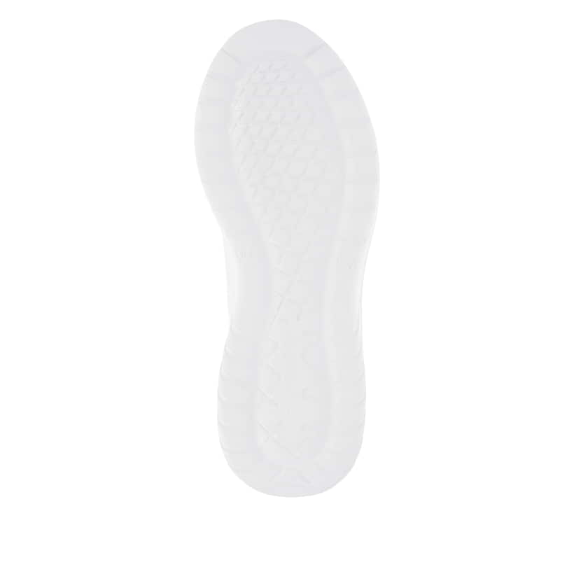 Weiße Rieker Herren Sneaker Low U0501-80 mit flexibler und ultra leichter Sohle. Schuh Laufsohle.