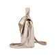 Sac à main Rieker H1605-60 beige avec bande décorative sur l'anse et fermeture éclair. Côté droit.