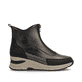 Bronzene Rieker Damen Kurzstiefel N9381-60 mit Metallic-Finish. Schuh Außenseite gespiegelt.