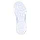 Weiße Rieker Damen Slipper M5072-80 mit einem Gummizug sowie ultraleichter Sohle. Schuh Laufsohle.