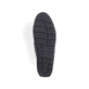 Glanzschwarze Rieker Herren Slipper 09557-00 mit der Komfortweite G 1/2. Schuh Laufsohle.