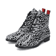 Blaugraue Rieker Damen Kurzstiefel 45980-14 mit einer schockabsorbierenden Sohle. Schuh Innenseite