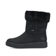 Schwarze Rieker Damen Kurzstiefel Y0090-00 mit wasserabweisender TEX-Membran. Schuh Außenseite.