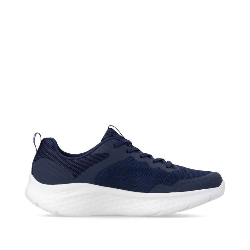 Blaue Rieker Sport Herren Sneaker Low U4400-14. Schuh Innenseite.