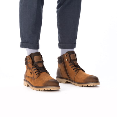 Rieker Herren Schnürstiefel