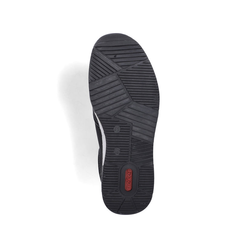 Rieker Herren - Slipper Blau, 41 EU