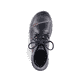 Marineblaue Rieker Damen Schnürschuhe 55002-14 mit einer sehr leichten Sohle. Schuh Laufsohle