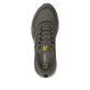 Grüne Rieker Sport Herren Sneaker Low U4500-54. Schuh von oben.