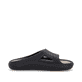Schwarze Rieker Herren Pantoletten U3350-00 mit einer ultraleichten Sohle. Schuh Innenseite.