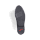 Mocassins Rieker noirs pour femme 46262-01 en cuir lisse. Semelle extérieure de la chaussure.
