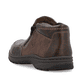 
Nussbraune Rieker Herren Slipper 03352-24 mit einer schockabsorbierenden Sohle. Schuh von hinten