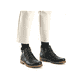 Fuchsbraune Rieker Damen Kurzstiefel 73551-24 mit einer robusten Profilsohle. Schuh Innenseite
