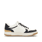 Beige waschbare Rieker Herren Slipper U1103-62 mit einer super leichten Sohle. Schuh Außenseite gespiegelt.