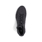 Weiße Rieker Damen Sneaker Low M5520-91 mit einer strapazierfähigen Sohle. Schuh Außenseite gespiegelt.