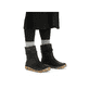 
Nachtschwarze Rieker Damen Kurzstiefel Z3771-00 mit einer schockabsorbierenden Sohle. Schuh am Fuß