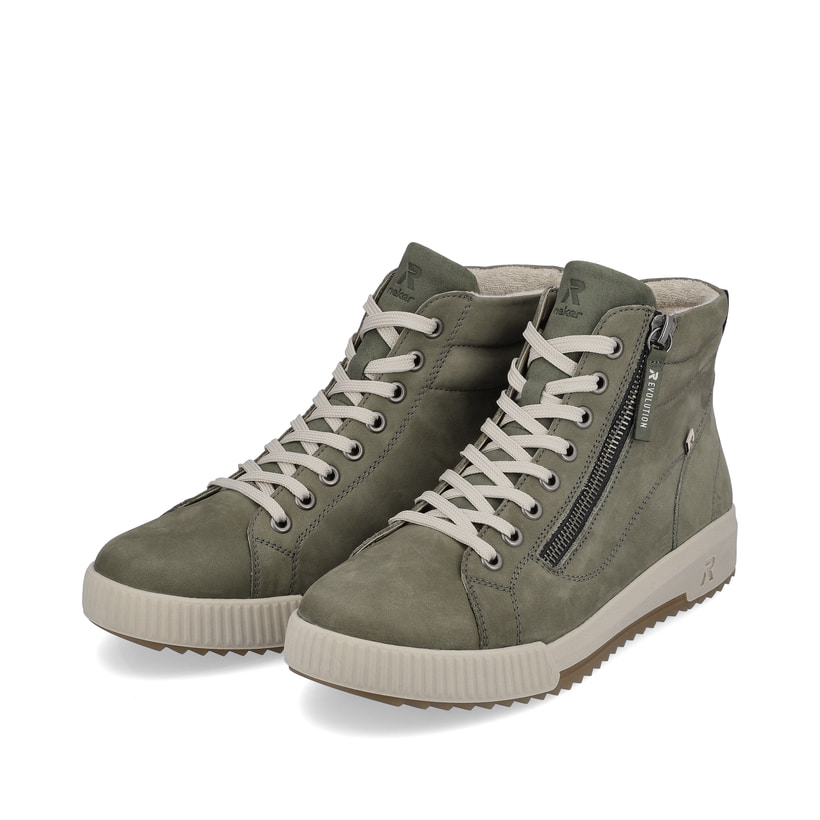 Rieker Sneaker High Rieker GrÃ¼ne Schuhe Sneaker Rieker GrÃ¼ne