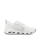 Weiße Rieker Damen Sneaker Low N5205-80 mit Schnürung sowie ultraleichter Sohle. Schuh Innenseite.