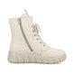 Braunbeige Rieker Damen Stiefeletten Y2594-20 mit Reißverschluss sowie Blockabsatz. Schuh Innenseite
