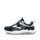 Blaue Rieker Herren Sneaker Low U1301-14 mit Schnürung sowie flexibler Sohle. Schuh Außenseite.