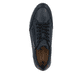 Blaue Rieker Herren Sneaker Low 11903-14 mit einem Reißverschluss. Schuh von oben.