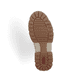 
Kamelbraune Rieker Damen Schnürstiefel X8621-20 mit Schnürung und Reißverschluss. Schuh Laufsohle