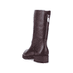 Hellbeige Rieker Damen Chelsea Boots Z9181-62 mit einer robusten Profilsohle. Schuh Innenseite