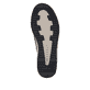 Dunkelblaue Rieker Damen Sneaker High W0164-14 aus Rauleder. Schuh Laufsohle.