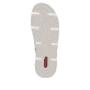 Beige Rieker Damen Slipper 42450-62 mit einem Gummizug sowie der Extraweite H. Schuh Laufsohle.