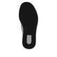 Schwarze Rieker Herren Slipper 16951-00 mit einem Gummizug sowie Extraweite H. Schuh Laufsohle.