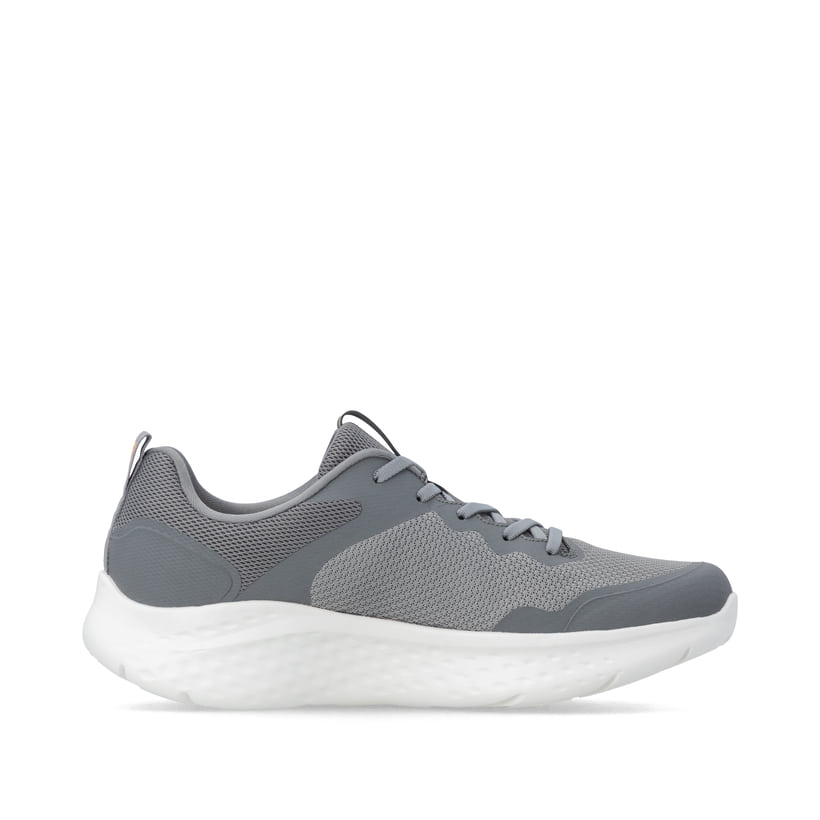 Graue Rieker Sport Herren Sneaker Low U4400-40. Schuh Innenseite.