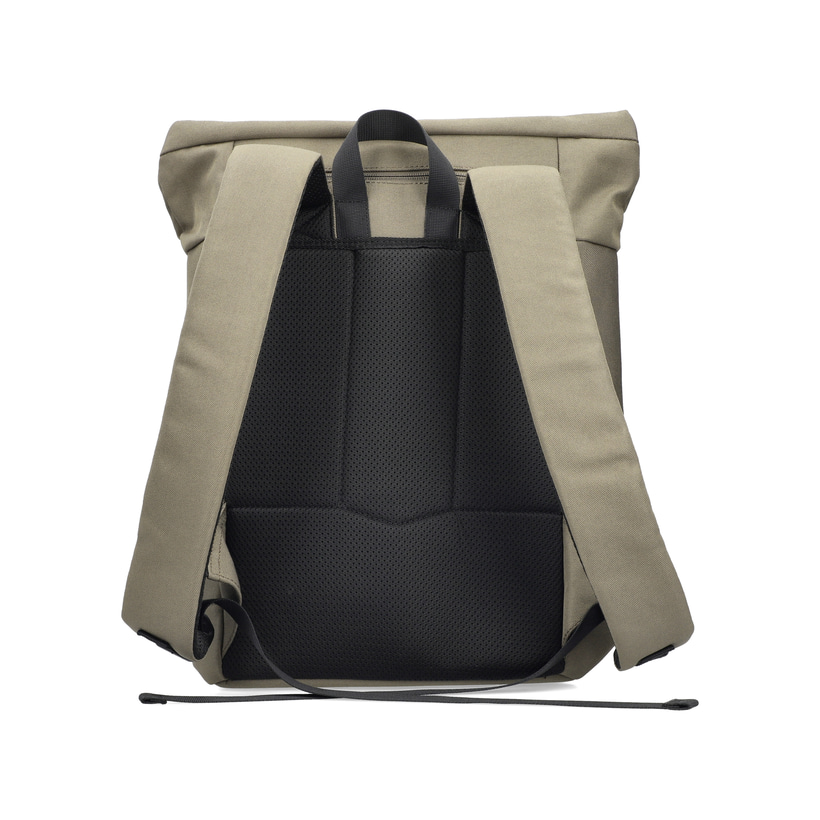 Rieker Rucksack H5101-52 in Grün aus Textil. Rückseite.