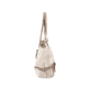 Rieker Shopper H1499-60 in Beige mit Innenfach, Reißverschluss und Handyfach. Rechtsseitig.