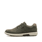 Baskets basses Rieker vertes pour homme B3317-54 avec membrane RiekerTEX. Côté extérieur de la chaussure.