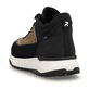 Braune Rieker Herren Sneaker High U0173-22 mit wasserabweisender TEX-Membran. Schuh von hinten.