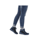 
Graphitschwarze Rieker Damen Schnürschuhe L7132-01 mit Schnürung und Reißverschluss. Schuh am Fuß
