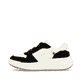 Weiße Rieker Damen Sneaker Low W1700-60 mit einer super leichten Plateausohle. Schuh Außenseite.