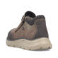 Braune Rieker Herren Kurzstiefel B1852-24 mit wasserabweisender TEX-Membran. Schuh von hinten.