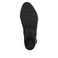 Dunkelbraune Rieker Damen Hochschaftstiefel Y2050-25 mit einem Reißverschluss. Schuh Laufsohle.