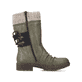 Granitgraue Rieker Damen Kurzstiefel Z4756-45 mit einer robusten Profilsohle. Schuh Innenseite