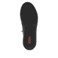 Baskets basses Rieker marron pour femme N1100-25 en cuir lisse. Semelle extérieure de la chaussure.
