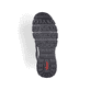 Schwarze Rieker Herren Sneaker High B6740-00 mit wasserabweisender TEX-Membran. Schuh Außenseite gespiegelt.