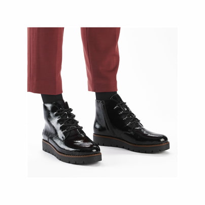 Rieker Femme Bottes à lacets