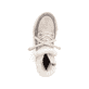 
Hellbeige Rieker Damen Schnürstiefel Y4744-61 mit Schnürung und Reißverschluss. Schuh von oben