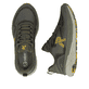 Grüne Rieker Sport Herren Sneaker Low U4500-54. Schuh von oben, liegend.