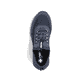 Weiße Rieker Damen Sneaker Low M5520-91 mit einer strapazierfähigen Sohle. Schuh Außenseite gespiegelt.